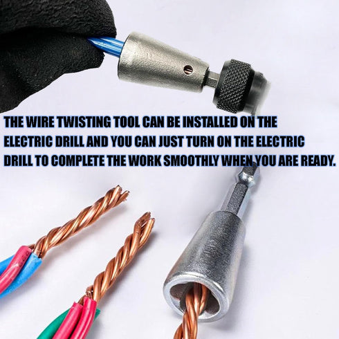 25 Pcs Wire Connectors & 1 Pc Silvery Wire Nut Twister, Wire Screw Caps Kit Insulating Insert Twist Electrical Wire Connectors with Spring Wire Sp...
