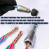 25 Pcs Wire Connectors & 1 Pc Silvery Wire Nut Twister, Wire Screw Caps Kit Insulating Insert Twist Electrical Wire Connectors with Spring Wire Sp...