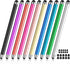 Stylus Pens for Touch Screens,10 PACK 2 in 1 Capacitive Apple Pen ipad Stylus Pencil Universal Stylus Pen for iPad iPhone Android Phone Samsung Ga...