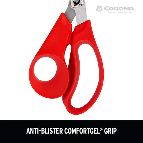 Corona Tools | ComfortGEL Floral Scissors | Stainless Steel Garden Shears for Flowers & Stems | FS 3394,Red...