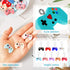 Hicarer 36 Pieces Colorful Game Controller Key Ring Pendant Charms Video Game Resin Charm for DIY Jewelry Making Necklace Bracelet, 9 Colors...