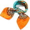 QBSM Womens 23.6 inch Satin Silk Feeling Formal Square Neck Scarf Head Hair Wraps Kerchief...