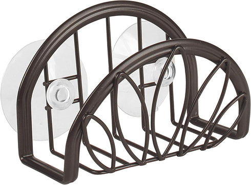 Spectrum Diversified Leaf Suction Sponge Holder, Bronze...