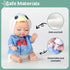 6 Sets 4 Inch Dolls Mini Reborn Baby Dolls with Animal Clothes Realistic Baby Doll Set for Girls Boys Toddlers and Kids 3+ (B)...
