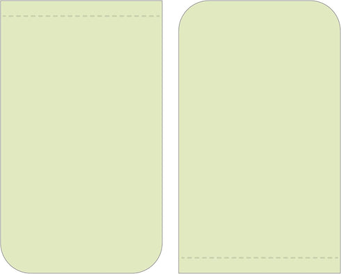 Rite in the Rain Weatherproof On The Go Wallet Notebook, 2" x 3.375", Green Cover, Blank Pages, 6 Pack (No. OTG971L)...