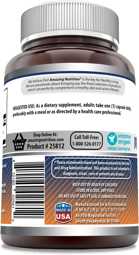 Amazing Formulas Magnesium Oxide Supplement | 500 Mg per Serving | 90 Capsules | Non-GMO | Gluten-Free | Made in USA...