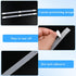 50Pcs Glue Strips with Mesh Backing, 12mm Book Binding Glue Strips, Hot Melt Adhesive Glue Strips with 86-100 Sheet Capacity, Thermal Binding Glue...