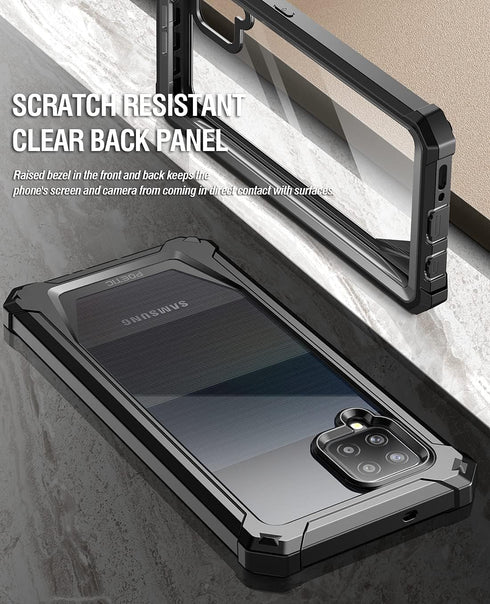 Poetic Guardian Case Designed for Samsung Galaxy A42 5G, Built-in Screen Protector Work with Fingerprint ID, Full Body Hybrid Shockproof Bumper Co...