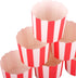 Webake 50pcs Full Size 6oz Paper Baking Cups Red Cupcake Liners Paper Snack Cups for Popcorn Cupcake Muffin Case Cupcake Bath Bomb, for Movie Part...