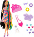 Barbie Totally Hair Doll, Heart-Themed with 8.5-inch Fantasy Hair & 15 Styling Accessories (8 with Color-Change Feature)...