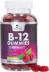 B12 Energy Gummy, Extra Strength 3000 mcg Vitamin B 12, B-12 Energy Metabolism & Immune System Support, Chewable Supplement for Adults & Kids, Caf...