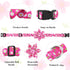 BiPawTi Flower Dog Collar, Soft Small Girl Dog Collar with Floral Patterns Decoration, Cute Daisy Dog Collars for Dogs Puppy, Summer Dog Collar Bo...