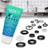 Plumber Silicone Grease Lubricant for Plumbing Faucet Valve O-Rings Rubber Washer 1-Pack 1 oz Tube with Brush...
