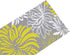 Floral Table Runner-Yellow Gray White Cotton linen-Long 72 inche Dresser Scarves,Flower Tablerunner for Kitchen Coffee/Dining Table Bedroom Home L...
