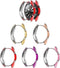 Compatible with Samsung Galaxy Watch 3 41mm 45mm Case,Soft TPU Fashion Plated Metal Color Frame Shock Resistant Proof Cover Protective Protector S...