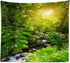 Llamazing Forest Creek Landscape Tapestry - Home Decor for Living Room and Bedroom - Magic Curtain (90.5''L70.8''W)...