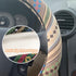 Boho Steering Wheel Cover for Women Men Baja Blanket Enthic Car Steering Wheel Cover Ethnic Car SUV Wheel Protector, Breathable, Anti-Slip, Odorle...