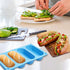 CANIPHA 2 Pack Hot Dog Bun Pan, Silicone Hot Dog Bun Molds Sausage Mold Nonstick & Heat proof Baking Pan Bread Mold for Homemade Hotdog Bun Rolls...