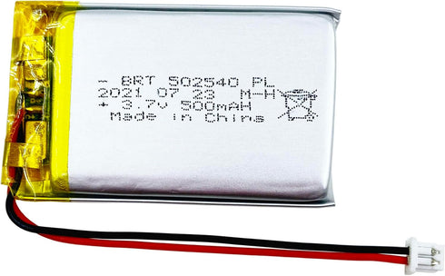 Be oneself 3.7V 500mAh Lithium Polymer mini rechargeable battery 472540 Li-ion Li-Po for #1118 keychain camera...