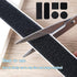 Self Adhesive Hook and Loop Strips Tape Roll, 2 Inch x 16.4 Feet Black Nylon Self Adhesive Heavy Duty Strips Fastener, Double Sided Tape Strip for...