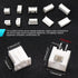 Twidec/500PCS 2.54mm JST Connector Kit with 2/3/4/5/6 Male and Female Pin Housing Connector Adapter Plug and 2.54mm Female Pin Header Wire Termina...
