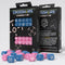 Crosshairs Compact D6: Blue & Pink by Q-Workshop, Dice for RPG Board Games, for 1+ Players and Ages 14+...