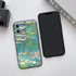 Retro Floral Phone Case for iphone 11, Water Lilies by Monet Green Landscape Aesthetic Art iphone Case, Shockproof Protection...
