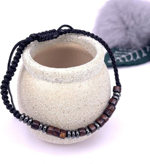 Morse Code Bracelet?Vintage Promise Distance Friendship Bracelets Hand Made Beads String Rope Bracelet for Women Men Friend Couples?I Love You?...