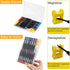 18PCS Mini Precision Screwdriver Set With Case, Lengnoyp Magnetic Small Flathead Phillips Pentalobe Torx Star Screwdriver Set Kit and Tweezers for...