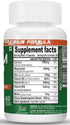 Calcium Magnesium Zinc with Vitamin D3, Boron, K2 & B12 (60 Capsules)...