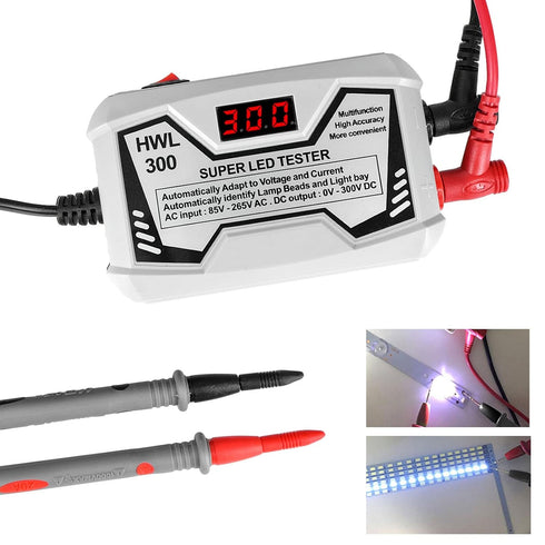 Super LED Tester Lamp Bead Strip TV Backlight Repair Inspection Testing LED Light Tester LED Backlight Tester Gray 85?265V...