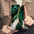 Case Compatible with iPhone 13 Case,Golden Green Marble 3D Design Phone Case,Stylish Durable Shockproof Raised Bumper Corners Case for 13 6.1 inch...