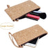 boshiho Natural Cork Clutch Wristlet Wallet Cell Phone Card Holder Coin Purse Bag...