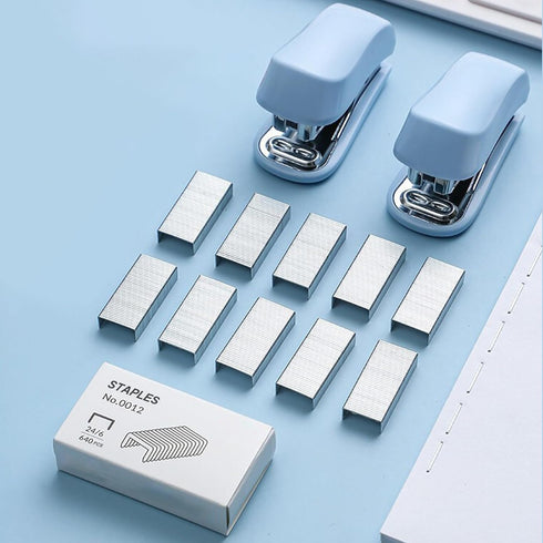 Stapler, Staples, Staple Remover, Staplers for Desk, Stapler with Staples, Mini Stapler, Staples Standard, Small Stapler, Kids Stapler, Cute Stapl...