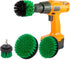 4 Packs Drill Brush Kit, Drill Scrubber Attachment Set for Cleaning Kitchen, Stove, Cabinet, Counter, Carpet, Linoleum...