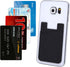 Credit Card/ID Card Holder - Can be attached to almost any Phone - Carry Essential Cards with your Phone - Silicone Material, cards will not fall ...