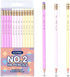 ECOTREE Pencils #2 HB, Pre-sharpened Pencils with Eraser Cute Pencils Graphite Pencils Sketch Pencils Birthday Pencils Fun Pencils for Kids, Adult...