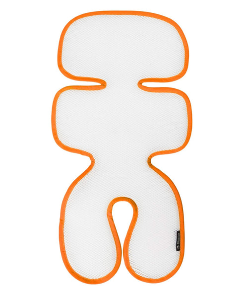 Manito Breath Original 3D Mesh Seat Pad/Cushion/Liner for Stroller and Car Seat, Orange, One Size...