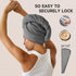 3 Pack Microfiber Hair Towel Wrap for Curly Hair, Super Absorbent Hair Drying Towel for Women, Kids, Hair Care Accessories, Hair Turban for Wet Ha...