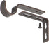 Ivilon Adjustable Brackets for Curtain Rods - for 7/8 or 1 Inch Rods. Set of 2 - Oil Rubbed Bronze...