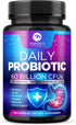 Daily Probiotics and Prebiotics 60 Billion CFU - 10 Strains + 4 Prebiotics, Supports Gut Health, Constipation, Gas & Bloating, Digestive Nutrition...