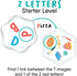 WHAT DO YOU MEME? Letter Links — Word Match Game by FlexiQ, Brain Teasers for Kids 6+, Board Games for Family Night...