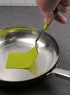 RSVP International Kitchen Tool Collection Flexible Nylon Spatula, Stainless Steel Handle, 12x2.75", Green...