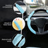 Evankin Tesla Model3 Steering Wheel Cover?Suede car Accessory for Women and Men?Easy to Install?Breathable & Non-Slip for Tesla Steering Wheel Cov...
