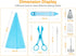 Kootek 42pcs Piping Bags and Tips Set, Cake Decorating Supplies Kits for Baking with 30 Numbered Frosting Icing Tips, 2 Reusable Pastry Bags, Easy...
