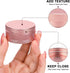 Portable Pill Box Pill Case Daily - Waterproof Single Metal Pill Container for Pocket Purse, Aluminium Alloy Round Daily Medicine Organizer to Hol...