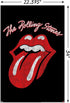 Rolling Stones - Classic Logo Wall Poster, 34L" x 22.4W", Unframed Version...