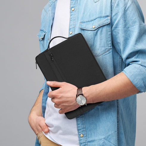 KIZUNA Laptop Tablet Sleeve 10 Inch Water-Resistant Computer Case Hand Bag for 9.7"- 11" iPad Pro/10.2 iPad/10.9 iPad/10.5" Samsung Galaxy Tab/10....