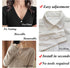 10 Sets 12mm No Sew Pearl Buttons Anti-exposure Fixed Brooches Pearl pins Removable Reusable for Clothes for Women Girl...