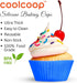 Silicone Baking Cups: Reusable Silicone Baking Cups, Non-Stick Muffin Liners, Cupcake Liner, Multicolor - 12 Pack...